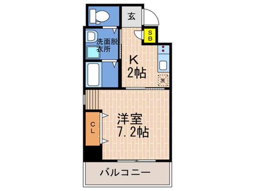 間取図 さわくもマンション