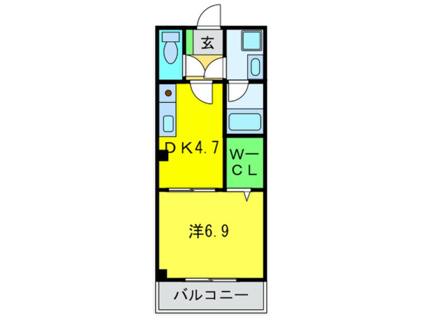 間取図 ソレアードスール