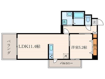 間取図 VAIL京都御苑