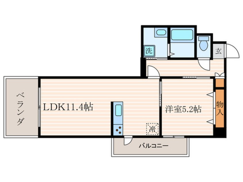間取図 VAIL京都御苑