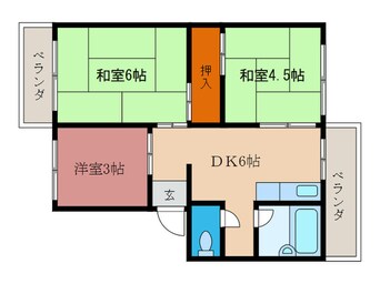 間取図 花園マンション