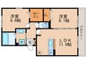 Casa raffine瀬田A 2LDKの間取り