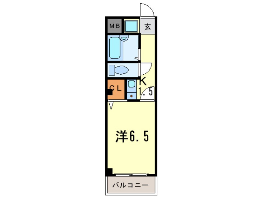 間取図 ドミールカクタス