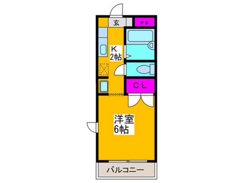 間取図 Ｋ＇Ｓスクウェア