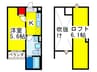 ASSO二条通 1Kの間取り