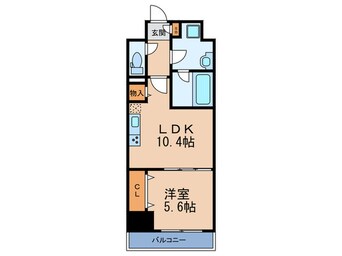 間取図 サンセール海老江