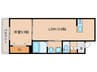 ブライトグランデ大津南志賀 1LDKの間取り