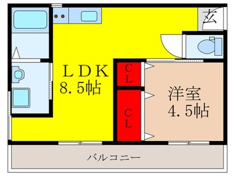 間取図 ｺﾄﾌﾞｷﾊｲﾂ