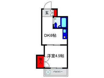 間取図 サンライフ末広