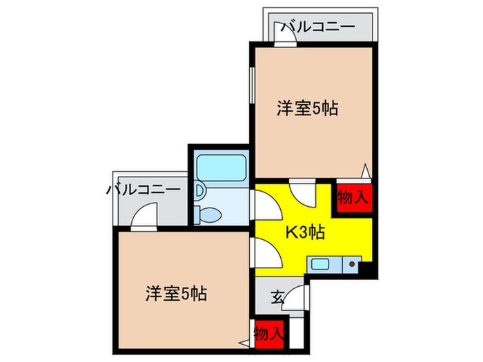 間取り図 六龍苑岡町