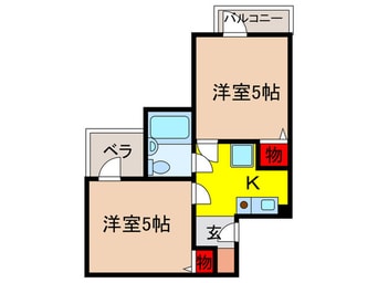 間取図 六龍苑岡町