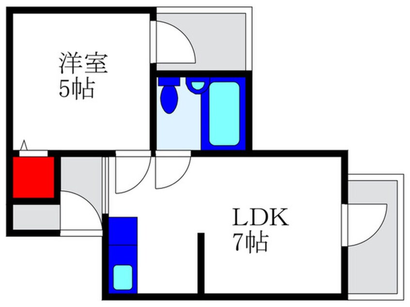 間取図 六龍苑岡町