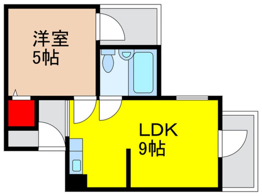 間取図 六龍苑岡町