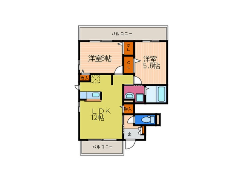 間取図 マサール吉田
