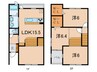 コ－ジィコ－ト 3LDKの間取り