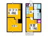 ｅｓｐｏｉｒ百舌鳥 1Kの間取り