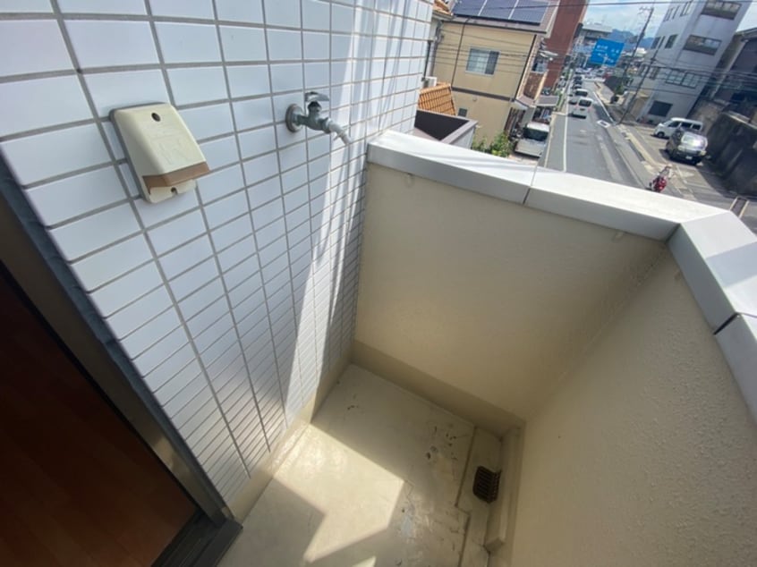 洗濯機置場 マンション賀園