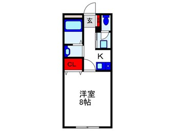 間取図 フェニックス　豊中　１