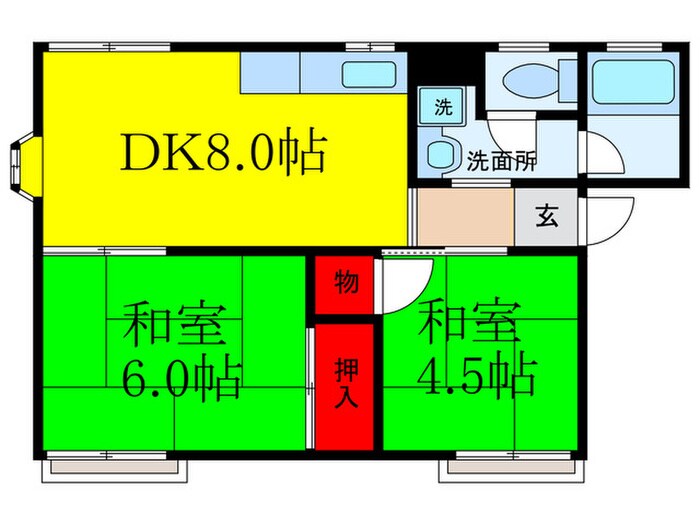 間取り図 ソファレ山本