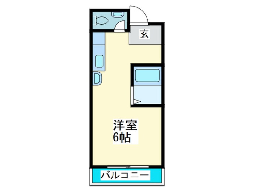 間取図 パレス野江