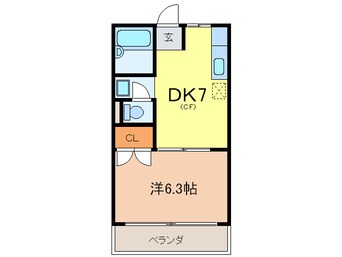 間取図 アスカハイツ