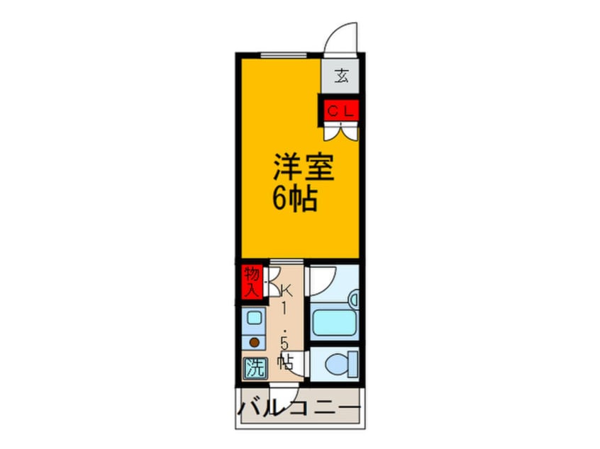 間取図 カサデルチルコ