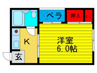 間取図 中尾ハイツ