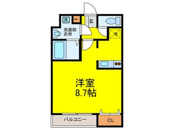 間取図 フジパレス駒川中野