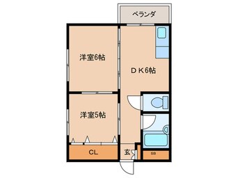 間取図 第二有隣マンション