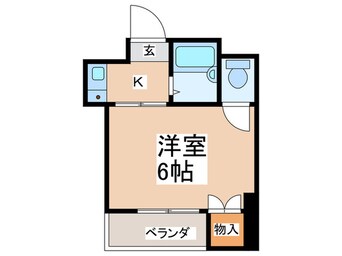 間取図 ハイツ渡辺Ⅱ