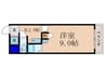 サンクリエート追分 1Kの間取り