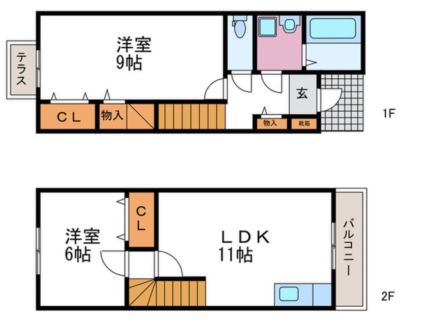 間取図 ヴィラ・バロック