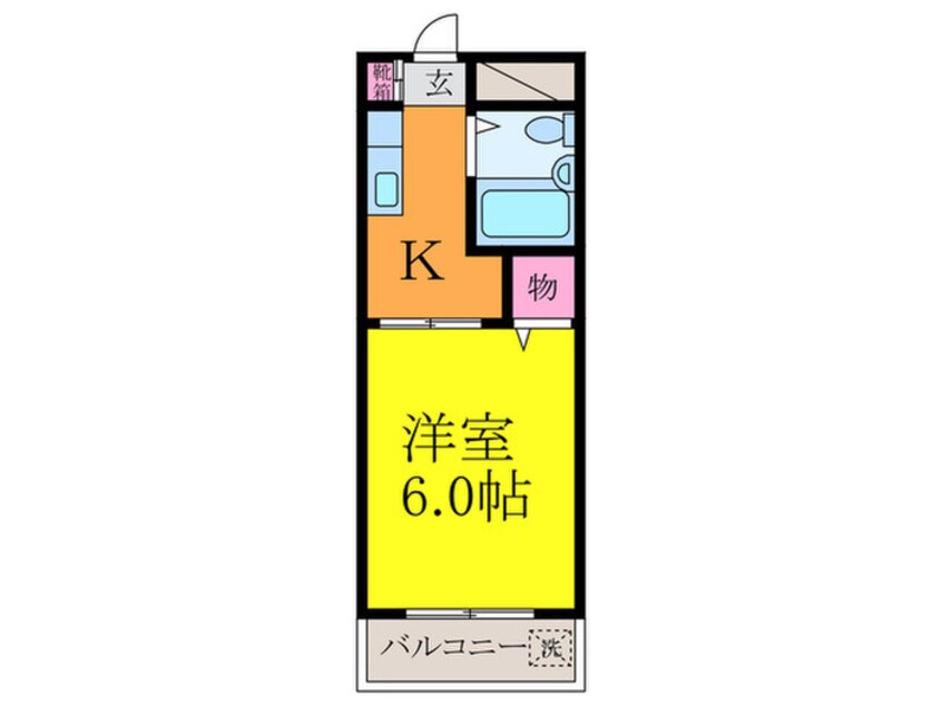 間取図 サンハイツ茨木