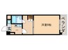 サンクリエート草津 1Kの間取り