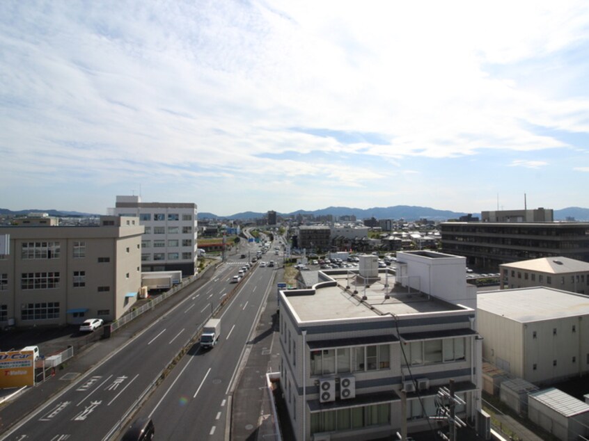 室内からの展望 サンクリエート草津