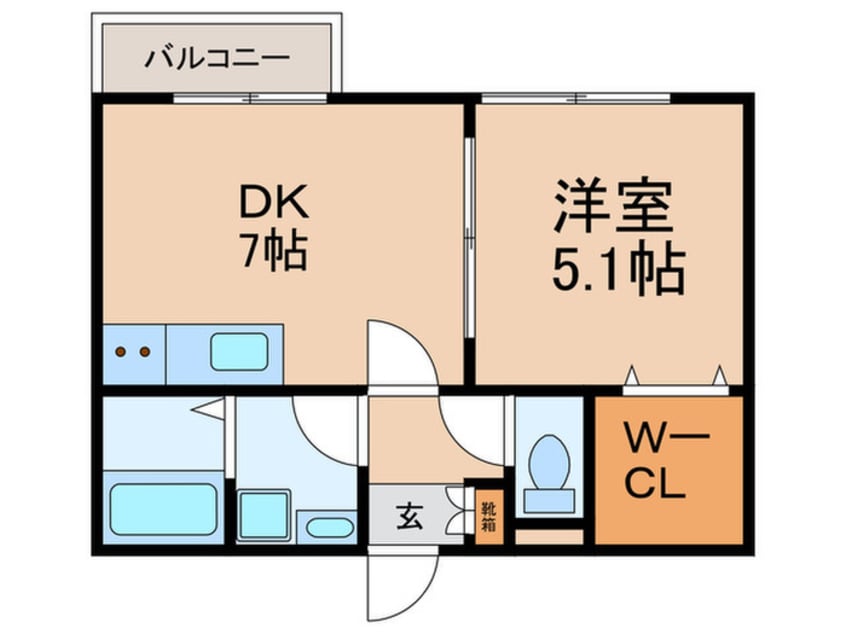 間取図 アート瑞光駅前