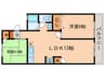 ティコハウス　Ｂ棟 2LDKの間取り