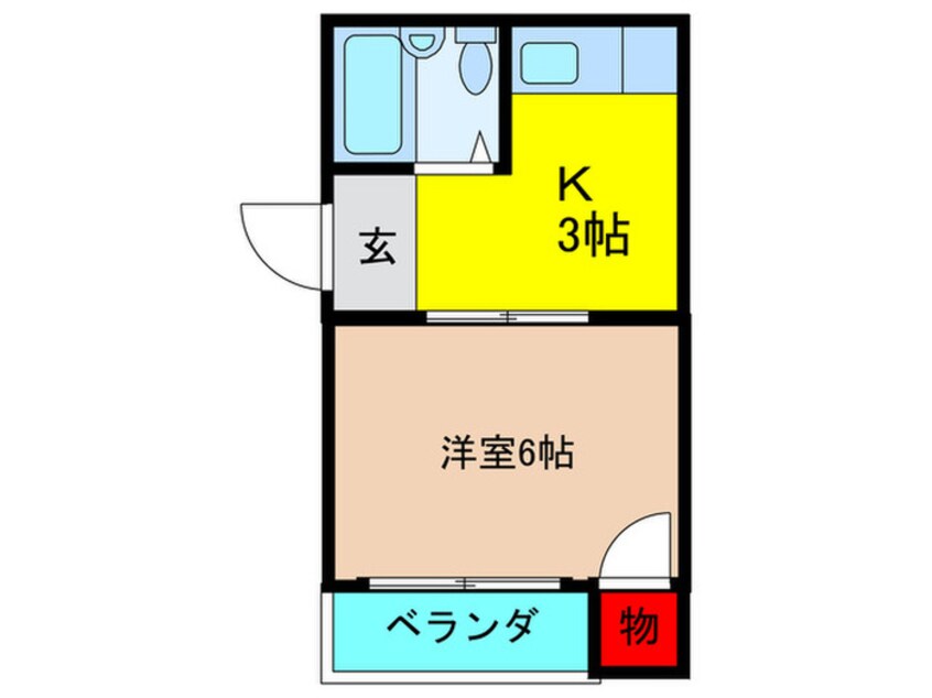 間取図 ドリームハイツ宮前