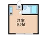 メゾン美樹 1Rの間取り