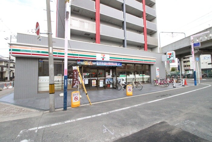 セブンイレブンＪＲ長居駅前店(コンビニ)まで110m メゾン美樹