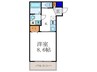 ヴィ－タ京都西院 1Kの間取り