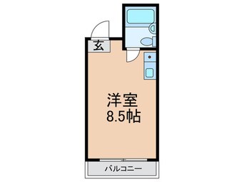 間取図 グランキューブ大正通り