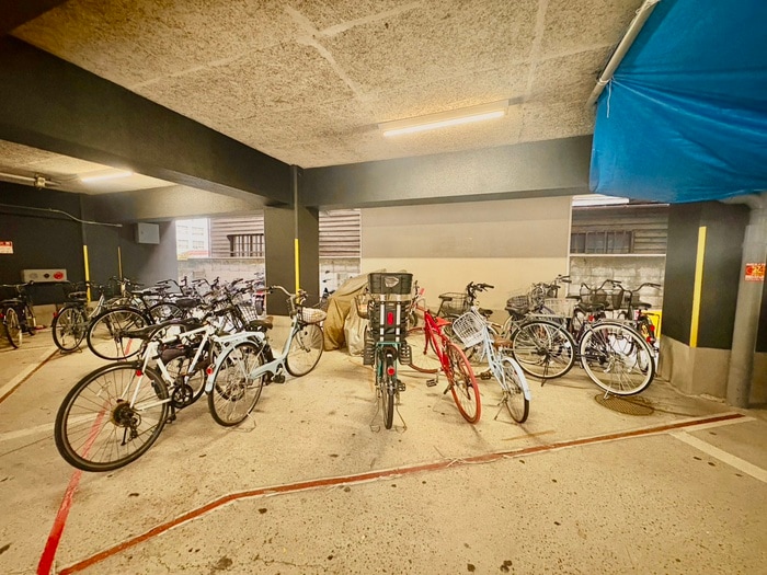 駐輪場 都島ハイツ