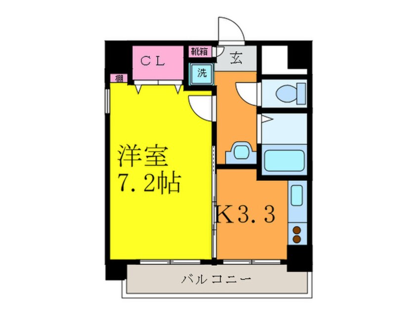 間取図 アライブ千里丘