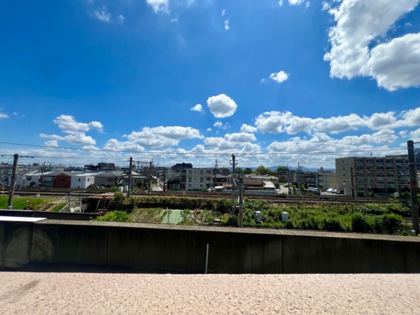 室内からの展望 アライブ千里丘