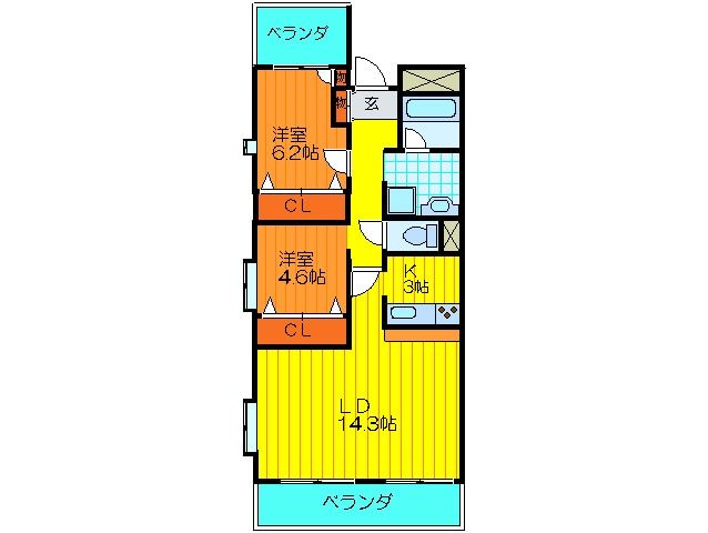 間取り図 プレジ－ル
