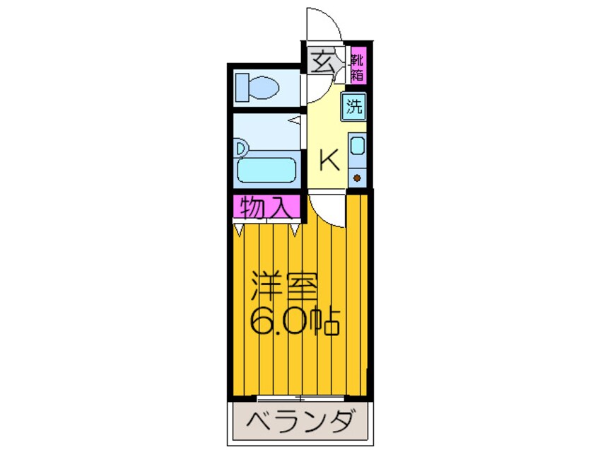 間取図 大門ガーデンビル