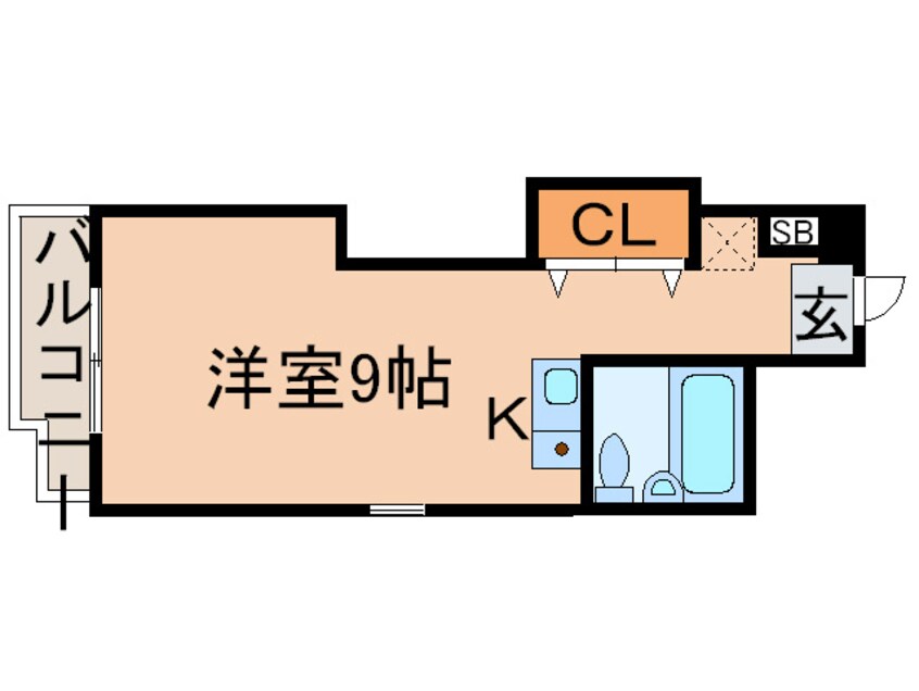 間取図 ベレビュ－室町