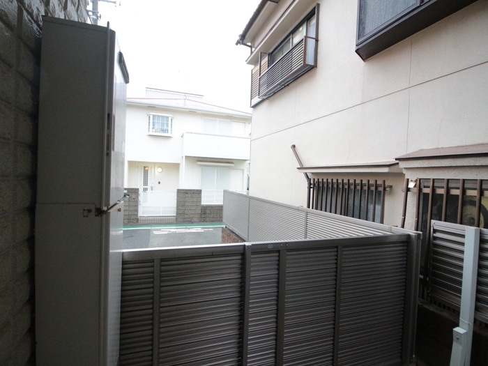 室内からの展望 ヘリテージ学文殿