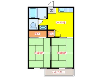 間取図 タウニーモリイ